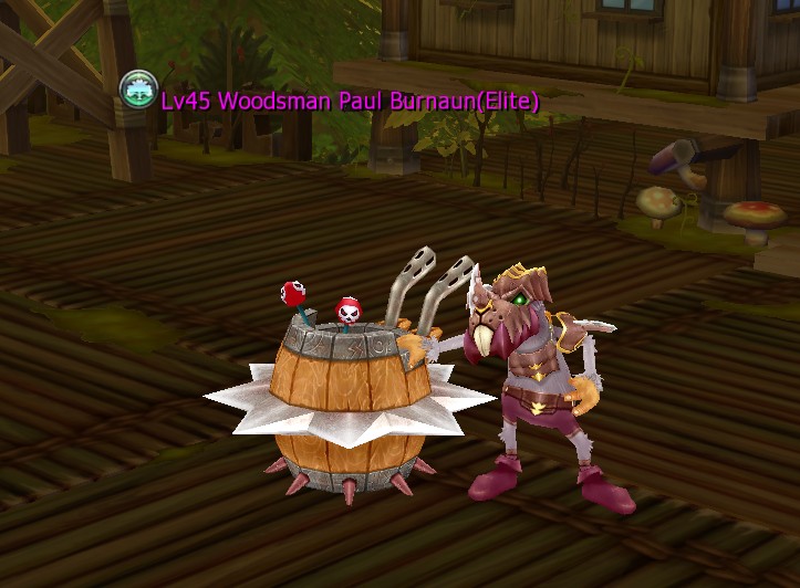 Woodsman Paul Burnaun Target