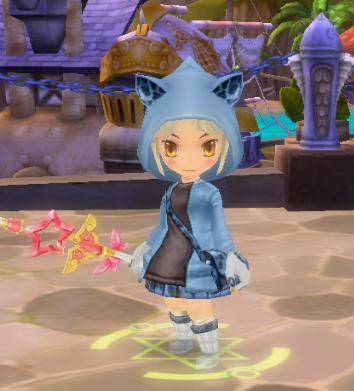 Blue Tiger Hood Set (F)