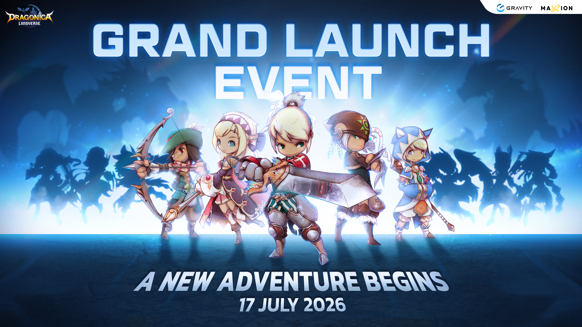 A New Adventure Begins! รวมกิจกรรมต้อนรับ Grand Launch แจกไอเทมฟรีเพียบ!