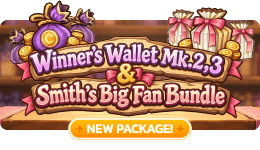 CASH SHOP UPDATE : Winner’s Wallet Mk.2-3 & Big Fan Bundle