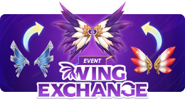Special Event: Wing Exchange นำปีกเก่ามาลุ้นสุ่มปีกใหม่ได้แล้ว!