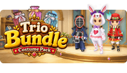 Cash Shop Update: Trio Bundle คอสตูมสุดคุ้มประจำเดือนกันยายน
