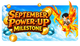 Promotion : September Top-Up Milestone เติมเงินสะสมลุ้นรับสัตว์เลี้ยงนกไฟ!